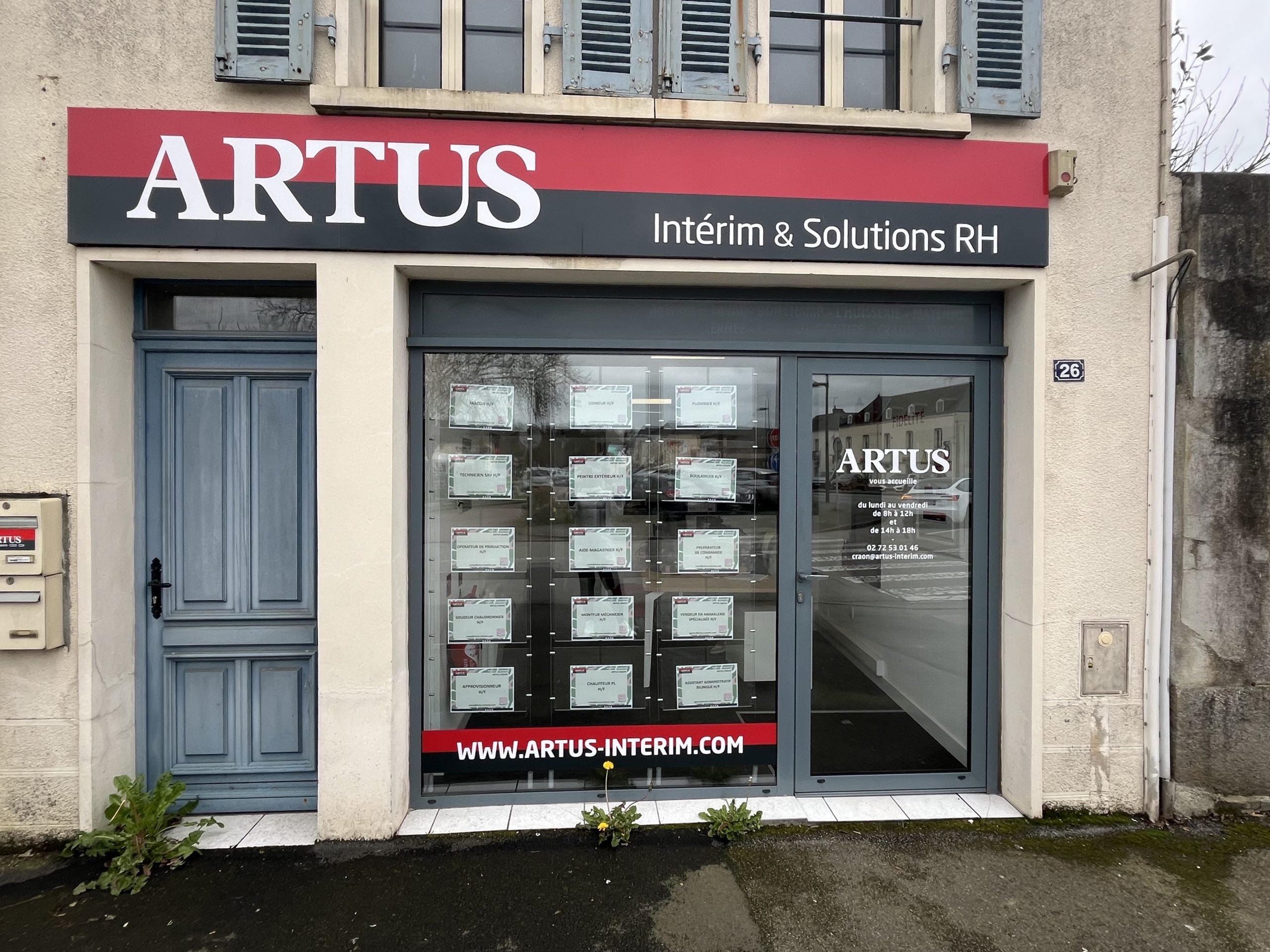 Agence interim Craon - ARTUS
